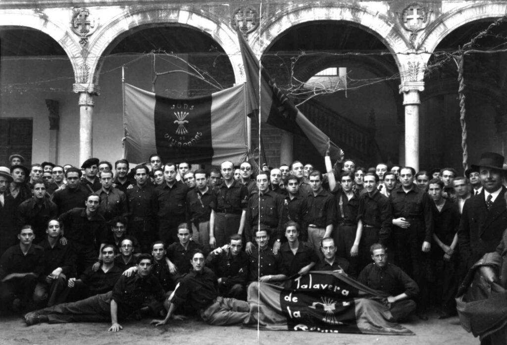 falangistas en talavera de la reina